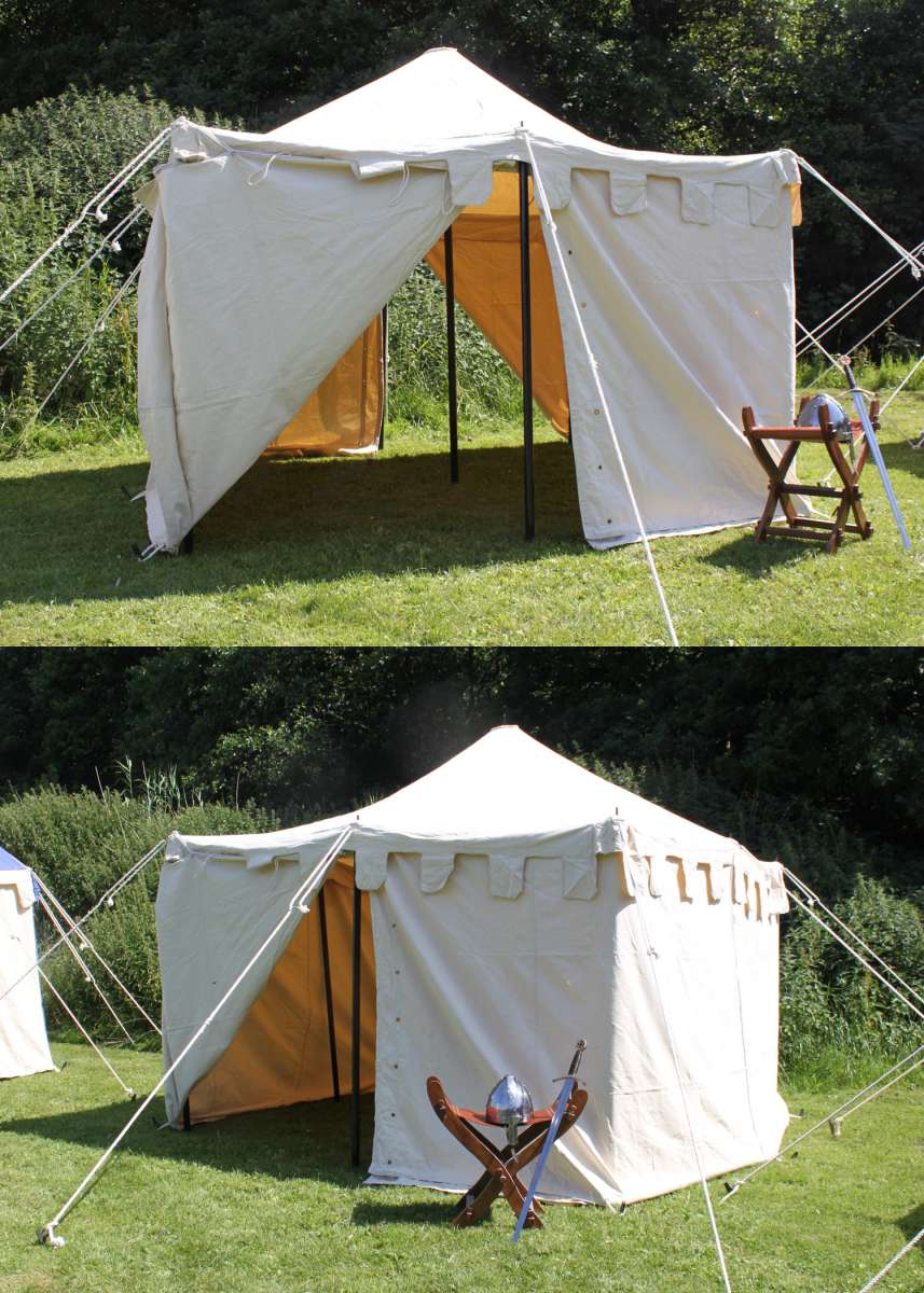 Knight's Tent Herold, 3 x 3 m Larp/Grv