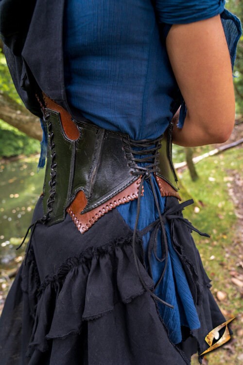 Corsetto Dark Elf Larp/Grv