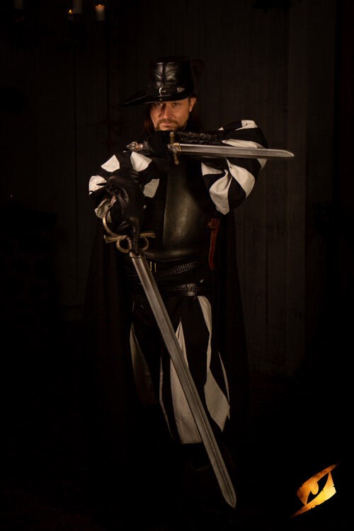 Duelist Sword - Vanguard - Black - 85 cm Larp/Grv