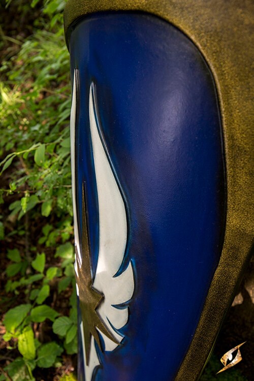 Scudo Elf - Rosso/Blu - 120x55 cm