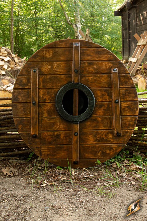 Scudo Iarla - Vegvisir - 70 cm o 80 cm Larp/Grv