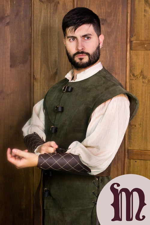 Farsetto lungo Jules in pelle Larp/Grv