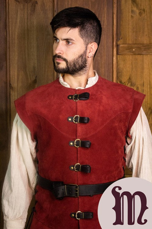 Farsetto lungo Jules in pelle Larp/Grv