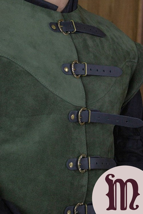 Farsetto corto Jules in pelle Larp/Grv