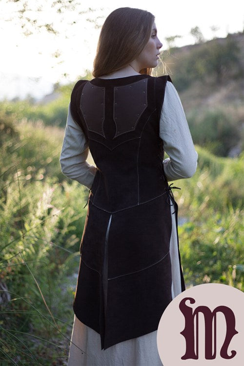 Armatura Keitharu in pelle e cuoio Larp/Grv