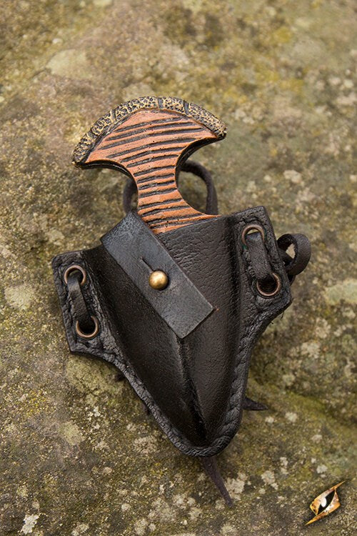 Push Dagger & Holder Larp/Grv