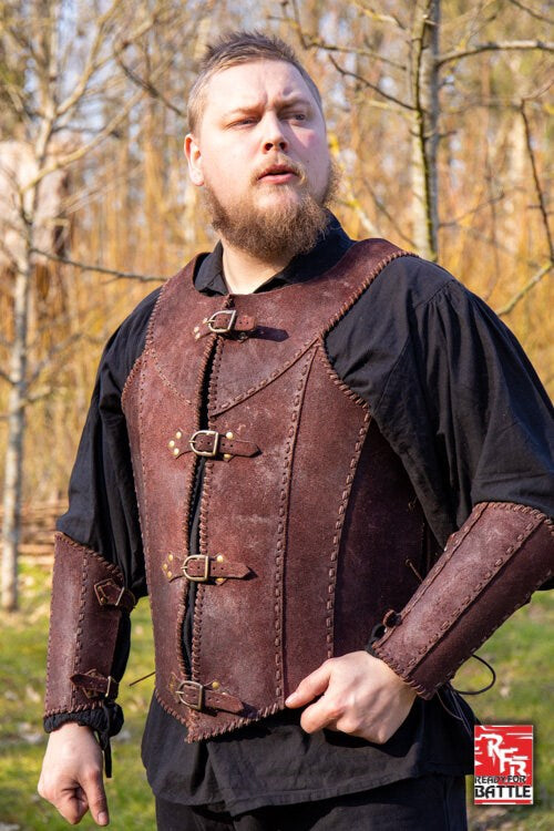 Pettorina Veteran RFB, cuoio Larp/Grv