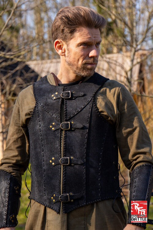 Pettorina Veteran RFB, cuoio Larp/Grv