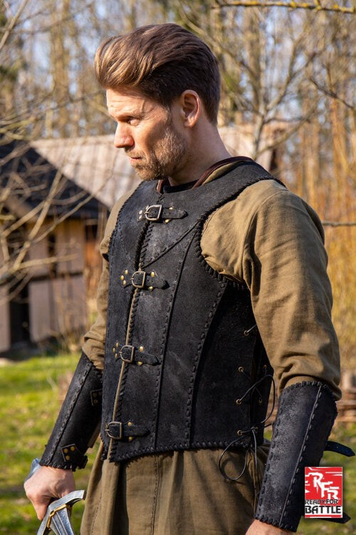 Pettorina Veteran RFB, cuoio Larp/Grv
