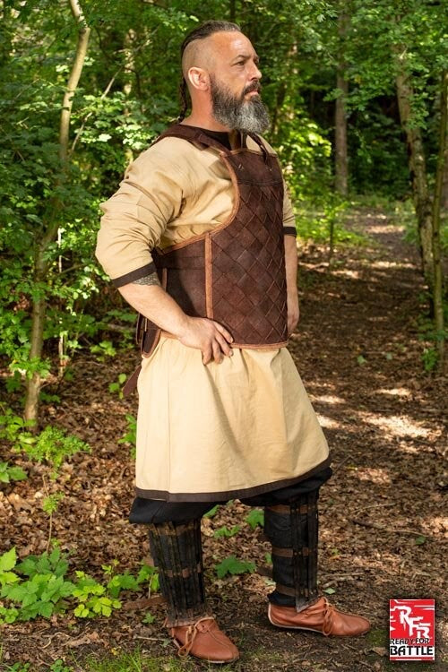 Pettorina RFB Viking in cuoio Larp/Grv