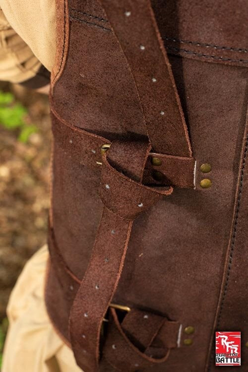 Pettorina RFB Viking in cuoio Larp/Grv