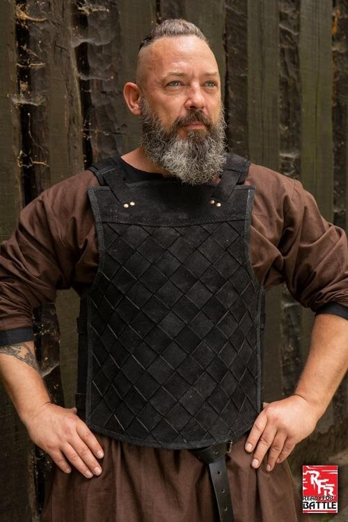 Pettorina RFB Viking in cuoio Larp/Grv