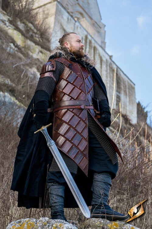 Brigantina Woodsman, cuoio Larp/Grv