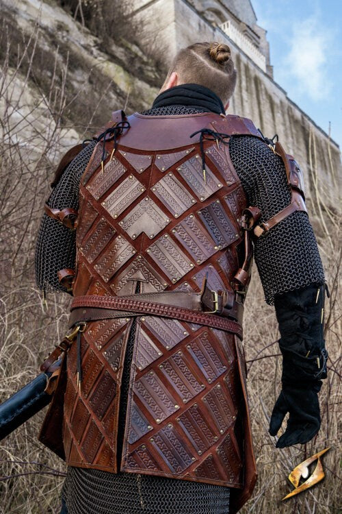 Brigantina Woodsman, cuoio Larp/Grv