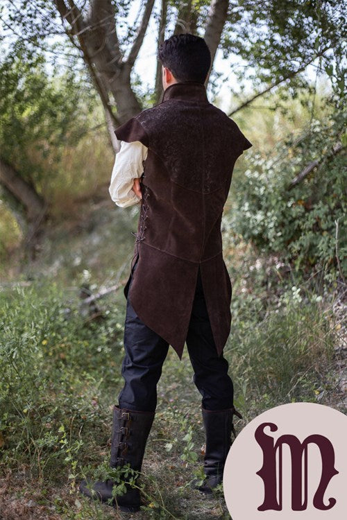 Smanicato Yalon deluxe in pelle Larp/Grv