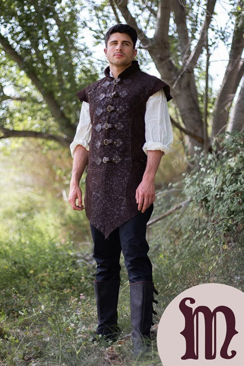 Smanicato Yalon deluxe in pelle Larp/Grv