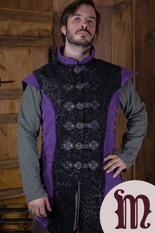 Smanicato Yalon deluxe in pelle Larp/Grv