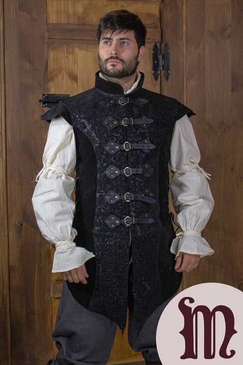 Smanicato Yalon deluxe in pelle Larp/Grv