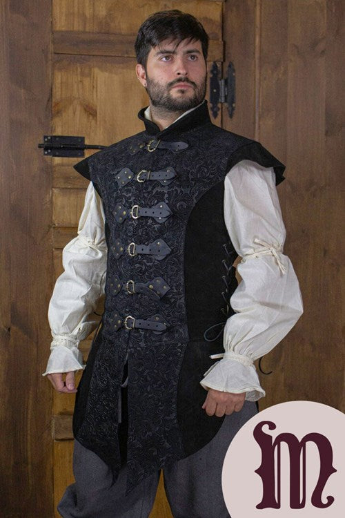 Smanicato Yalon deluxe in pelle Larp/Grv