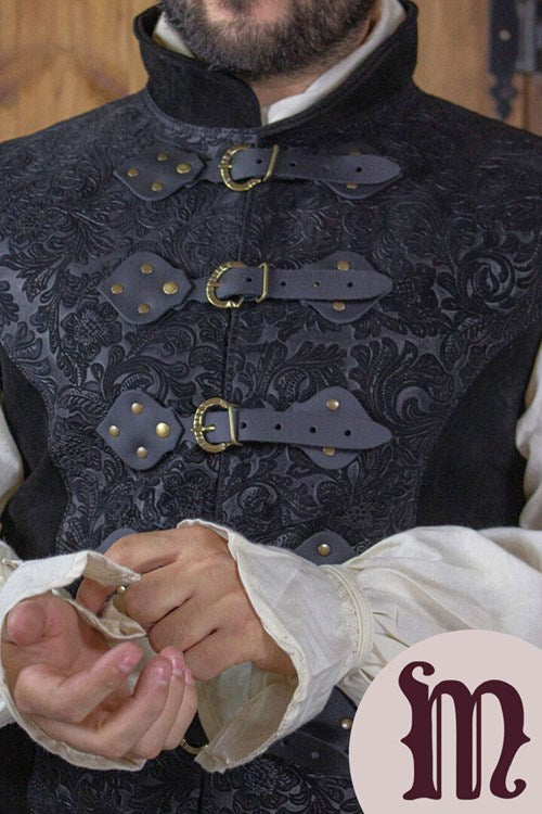 Smanicato Yalon deluxe in pelle Larp/Grv