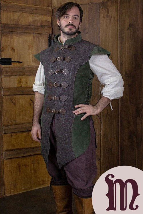 Smanicato Yalon deluxe in pelle Larp/Grv