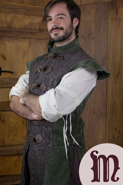 Smanicato Yalon deluxe in pelle Larp/Grv