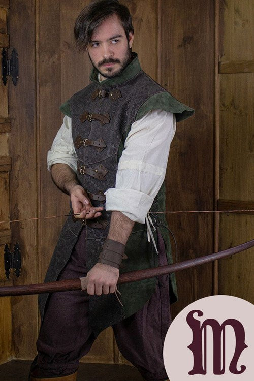 Smanicato Yalon deluxe in pelle Larp/Grv