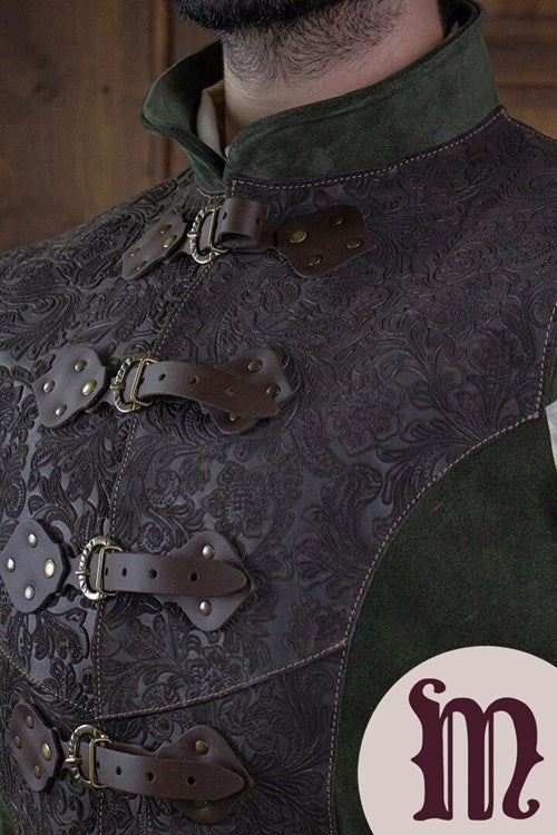 Smanicato Yalon deluxe in pelle Larp/Grv