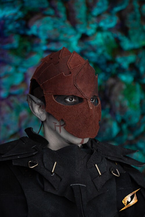 Elmo/Maschera Assassin Suede Larp/Grv