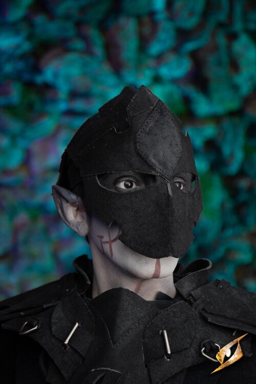 Elmo/Maschera Assassin Suede Larp/Grv