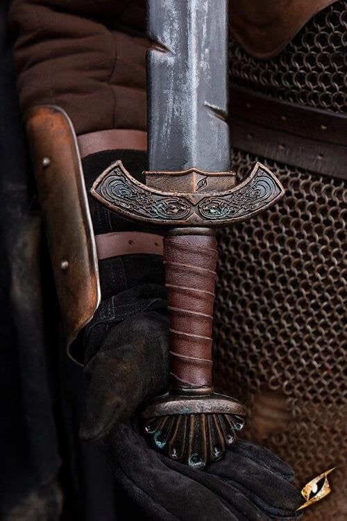 Battleworn Viking Sword - 85 cm Larp/Grv