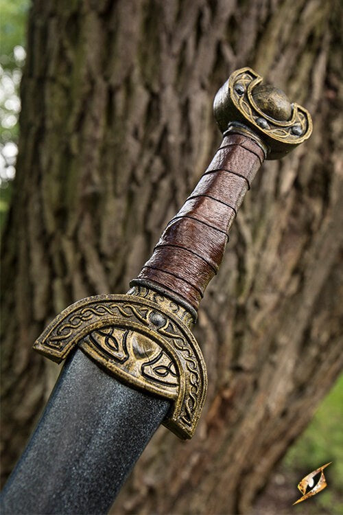 Celtic Leaf Sword - 60 cm Larp/Grv