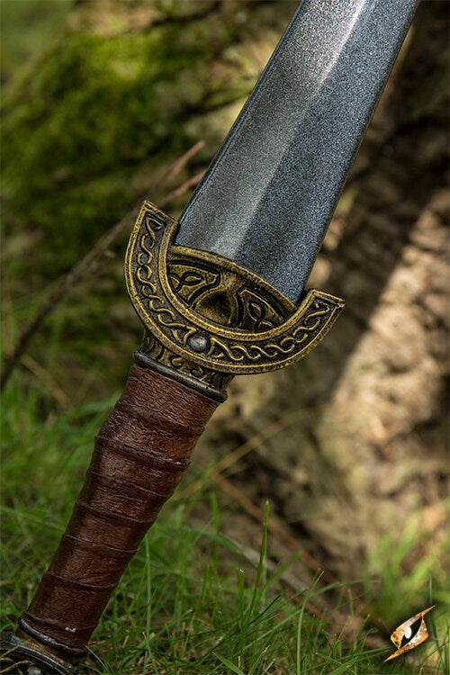 Celtic Leaf Sword - 85 cm Larp/Grv