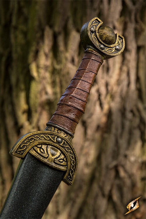 Celtic Leaf Sword - 85 cm Larp/Grv