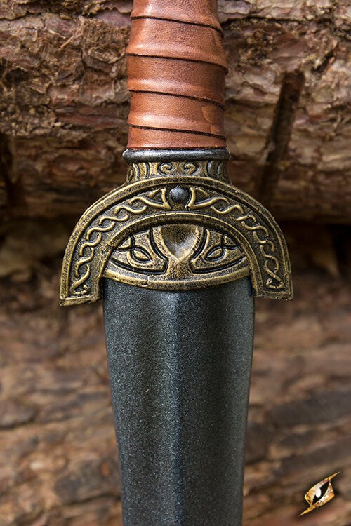 Celtic Leaf Sword - 85 cm Larp/Grv