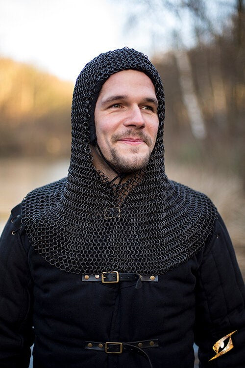 Chainmail Hood - Alaric Larp/Grv