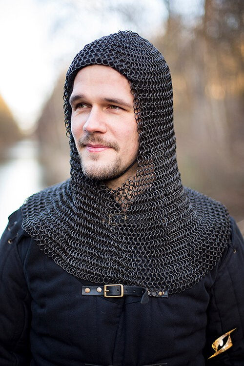 Chainmail Hood - Alaric Larp/Grv