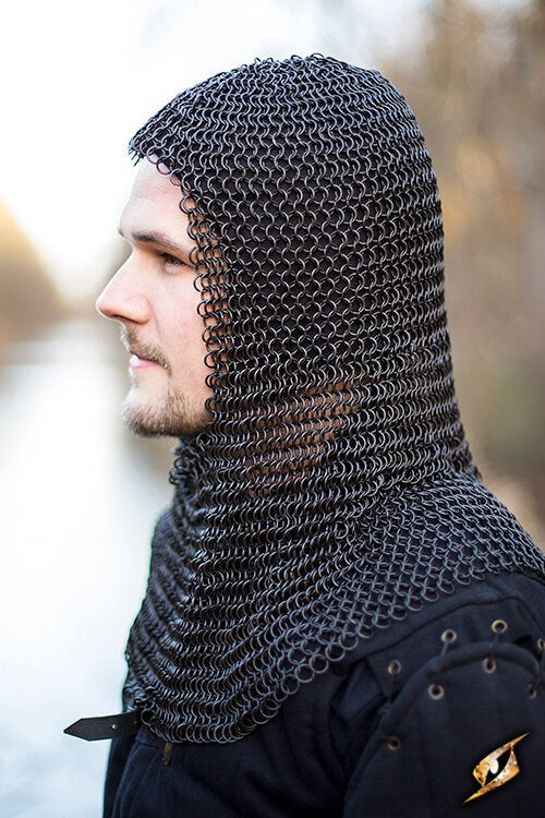 Chainmail Hood - Alaric Larp/Grv