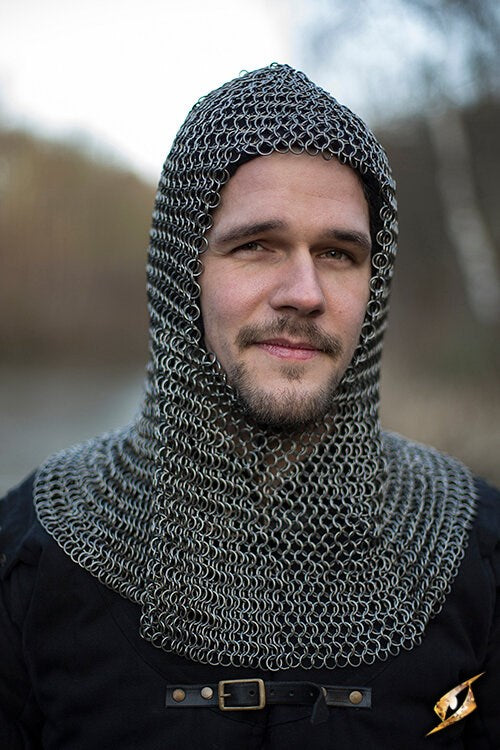 Chainmail Hood - Alaric Larp/Grv