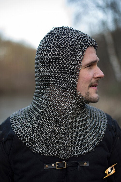 Chainmail Hood - Alaric Larp/Grv