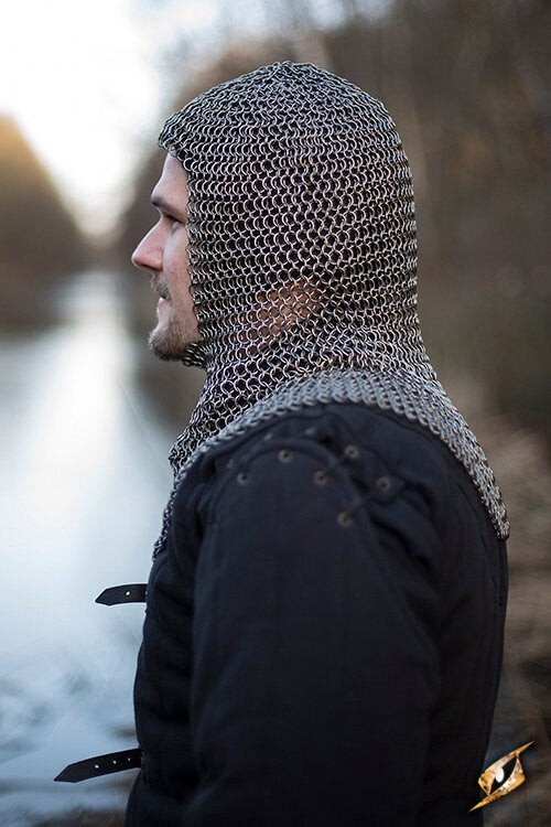 Chainmail Hood - Alaric Larp/Grv