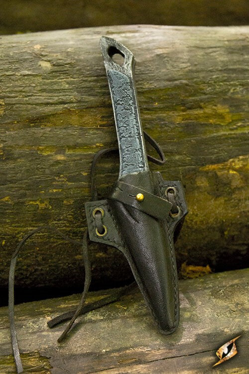 Cutthroat Knife & Holder - Larp/Grv