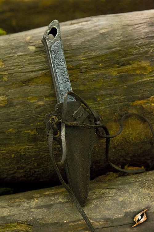 Cutthroat Knife & Holder - Larp/Grv