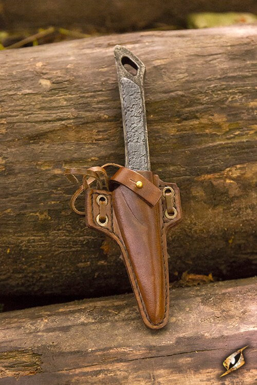 Cutthroat Knife & Holder - Larp/Grv