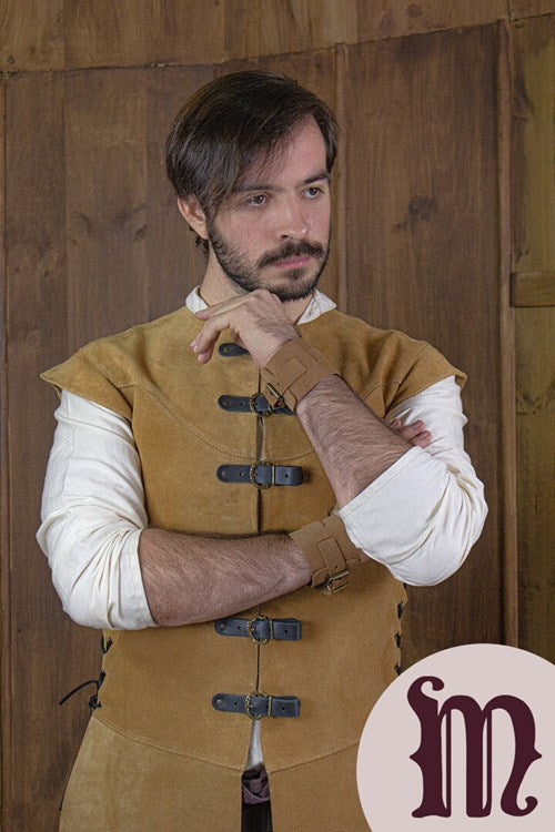 Farsetto lungo Jules in pelle Larp/Grv