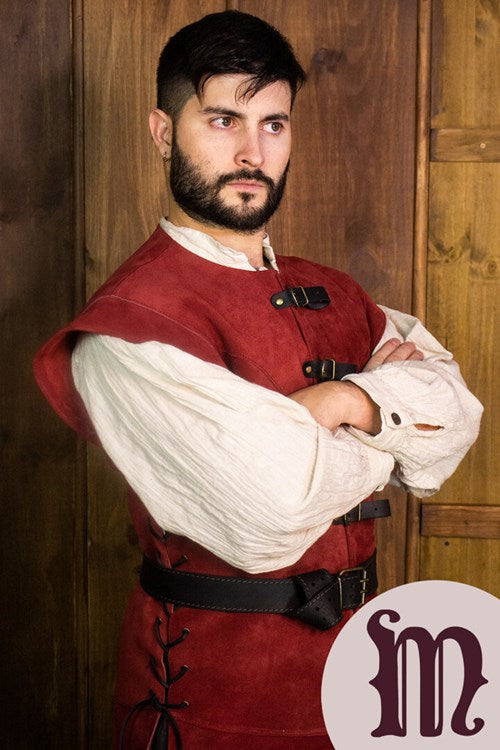 Farsetto lungo Jules in pelle Larp/Grv