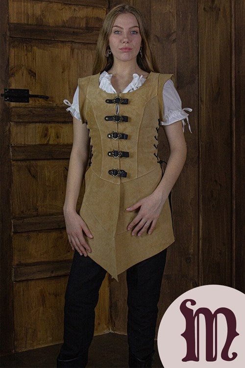 Smanicato lungo Julienne in pelle Larp/Grv