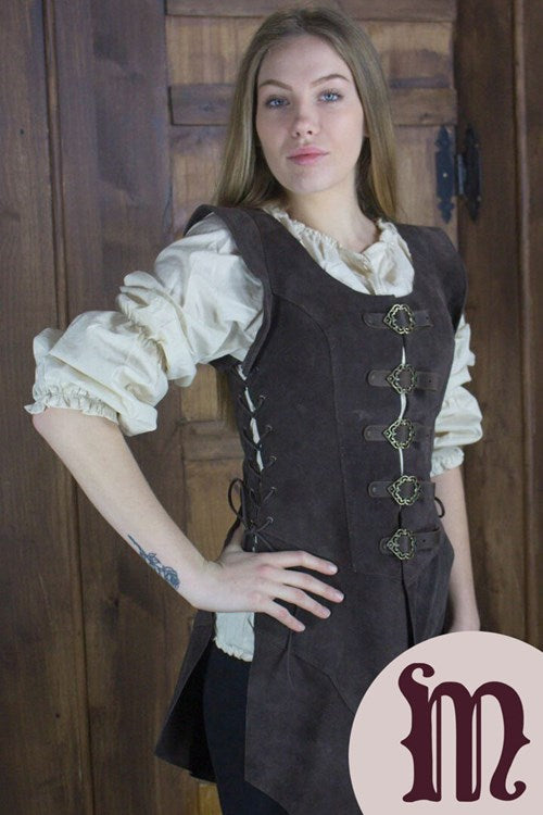 Smanicato lungo Julienne in pelle Larp/Grv