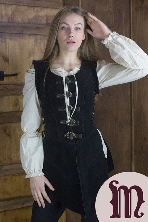 Smanicato lungo Julienne in pelle Larp/Grv