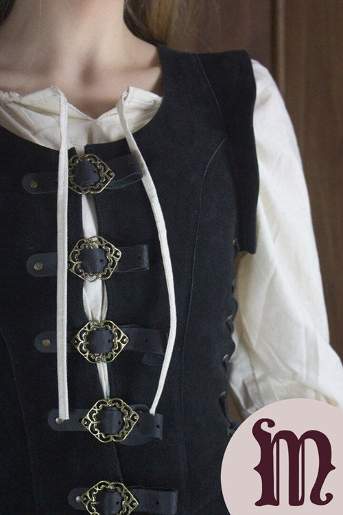 Smanicato lungo Julienne in pelle Larp/Grv